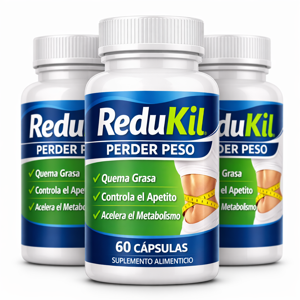 Redukil – Control del Apetito y Apoyo al Metabolismo | 60 Cápsulas | Método Redukil